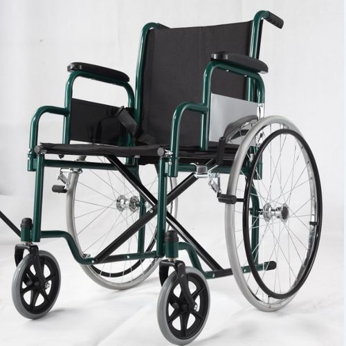 Silla de ruedas manual - BES-WL058 - Besco Medical - de exterior / con reposapiernas / marco de magnesio