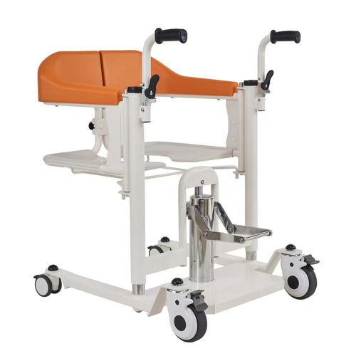 Silla de traslado de interior - BES-YWJ05 - Besco Medical - elevadora / con reposapiernas / con reposabrazos