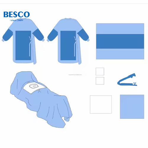 Kit médico de primeros auxilios - Besco Medical - de cirugía / con guantes / con toallitas limpiadoras