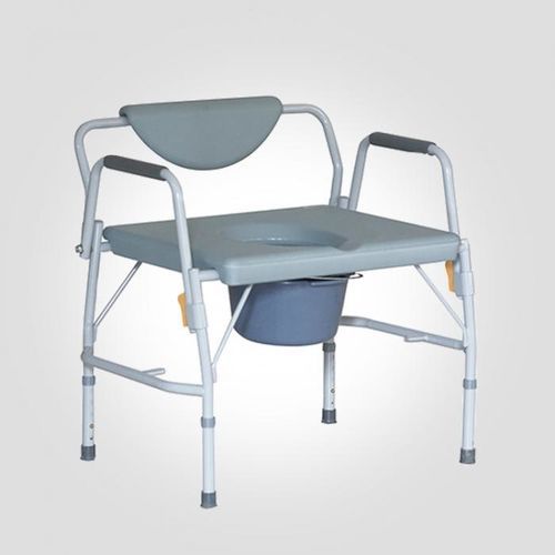 Silla con orinal bariátrica - BES-BS096 - Besco Medical - con cubo / plegable