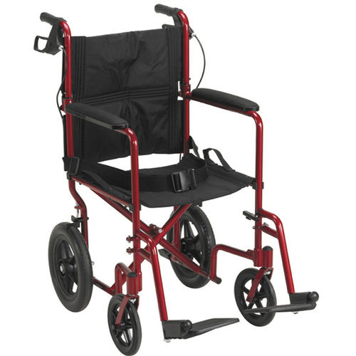 Silla de traslado de interior - BES-WL025C - Besco Medical - de exterior / plegable / con reposapiernas