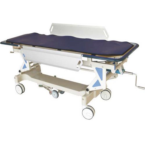 Carro camilla de transferencia - BES-HB067 - Besco Medical - manual / de altura variable / con respaldo regulable