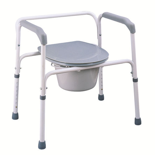 Silla con orinal con reposabrazos - BES-BS037 - Besco Medical - con cubo / de altura variable
