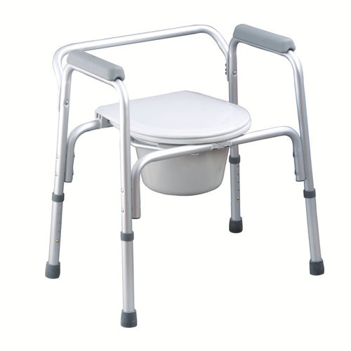 Silla con orinal con reposabrazos - BES-BS031 - Besco Medical - con cubo / de altura variable