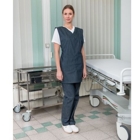 Delantal sanitario para mujer - 02-000906 - TIMO