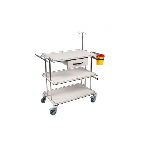 Carro médico - 310612 - TIMO - de uso general / para aparato / para desechos