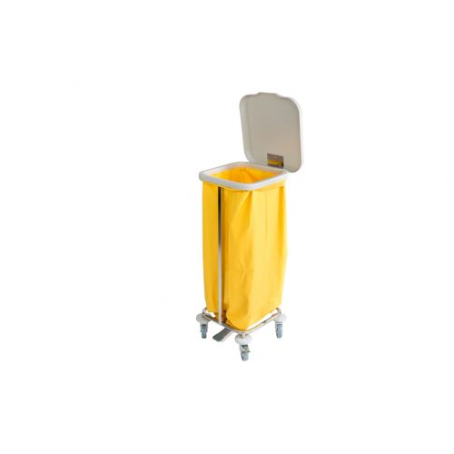 Carro para bolsas para ropa sucia - 300100 - TIMO - médico / de transporte / 1 bolsa