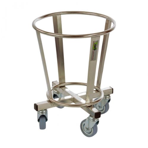 Carro médico - 301030 - TIMO - de limpieza / para desechos / 1 bolsa