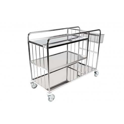 Carro para bolsas médico - 300440 - TIMO - de transporte / de distribución / con estante