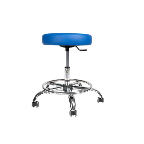 Taburete para consulta médica - 200400  - TIMO - de altura variable / con ruedas / negro