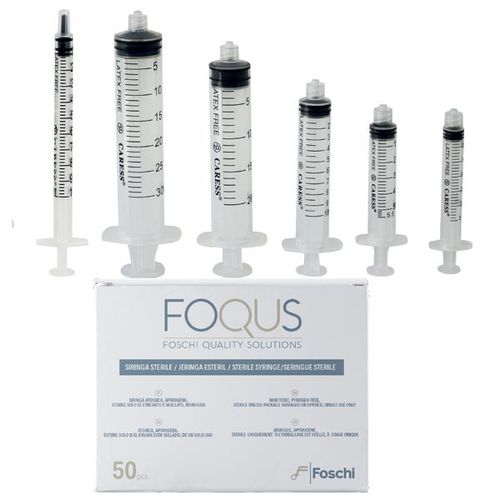 Jeringa de polipropileno - Foqus  - Foschi - veterinaria / 1 ml / 10 ml