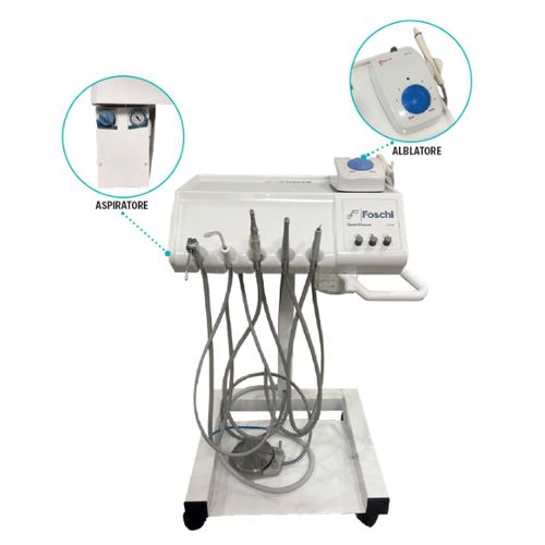 Portainstrumentos para unidad dental móvil - Foschi - veterinario