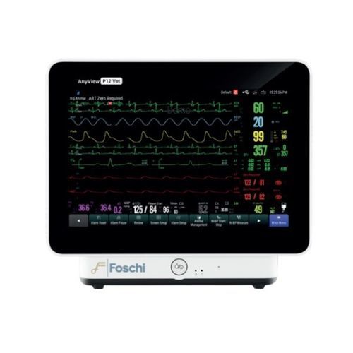 Monitor multiparamétrico portátil - P12 Vet - Foschi - modular / ECG / RESP