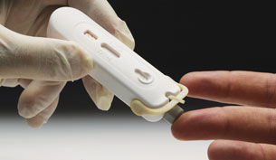 Prueba rápida de SIDA - AtomoRapid™ - Atomo Diagnostics - de VIH / de sangre