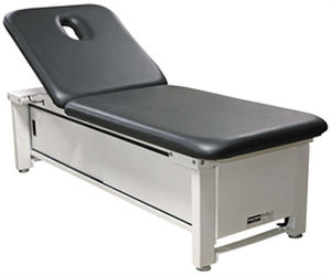 Mesa de reconocimiento de fisioterapia - ME2000 - PHS Chiropractic - manual / de altura variable / de 2 secciones