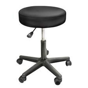 Taburete para centro sanitario - I9332 - PHS Chiropractic - neumático / con ruedas / negro
