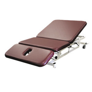 Mesa Bobath eléctrica - Thera-P - PHS Chiropractic - con ruedas / con altura regulable / de 3 secciones