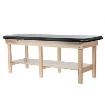 Mesa de reconocimiento de fisioterapia - FESS-6L - PHS Chiropractic - manual / con espacio de almacenamiento / de 1 sección
