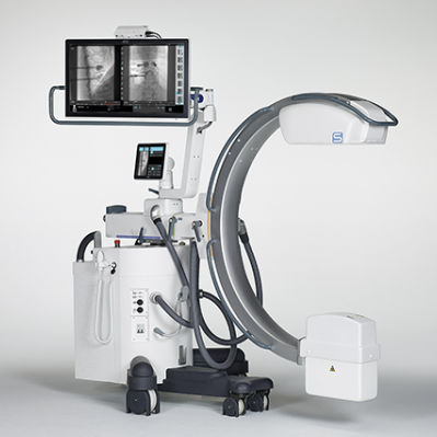 Arco quirúrgico móvil - Arco FP-S - ATS - Applicazione Tecnologie Speciali - con sensor plano / con monitor de vídeo integrado