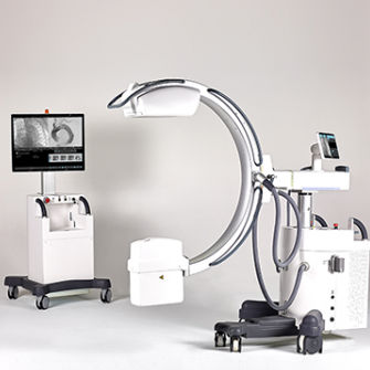 Arco quirúrgico móvil - ARCO FP - ATS - Applicazione Tecnologie Speciali - con sensor plano / con columna de vídeo