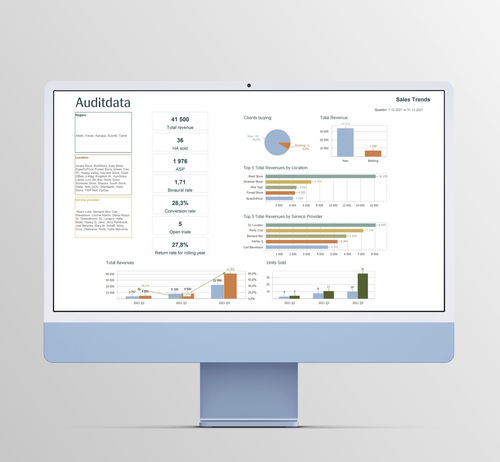 Módulo de software para audiometría - Auditdata - de análisis / para informes