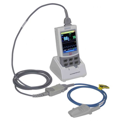Pulsioxímetro portátil de mano - MD300M - JG Moriya - médico / blanco