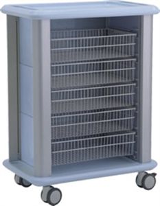 Carro para recipientes de esterilización - LP1800, LP1810 - LANCO LTDA. - para transporte / estructura cerrada