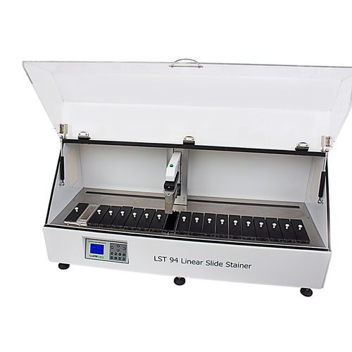 Sistema de preparación de muestras de laboratorio - LST94 - LUPETEC - para tinción de portaobjetos / de tejidos / lineal