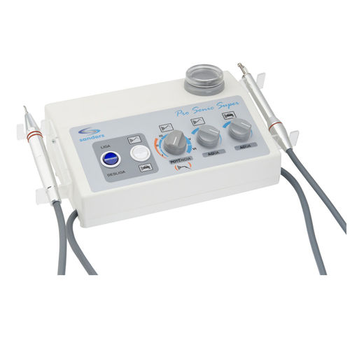 Escarificador dental piezoeléctrico - Pro Sonic Super - SANDERS DO BRASIL - set completo / empotrable / apto para autoclave