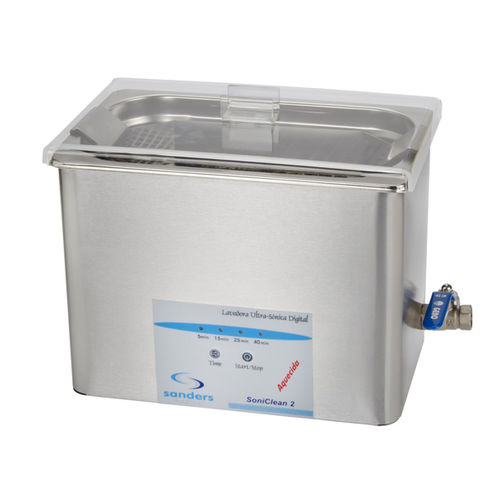 Baño de ultrasonidos para odontología - SoniClean 2 - SANDERS DO BRASIL - de acero inoxidable