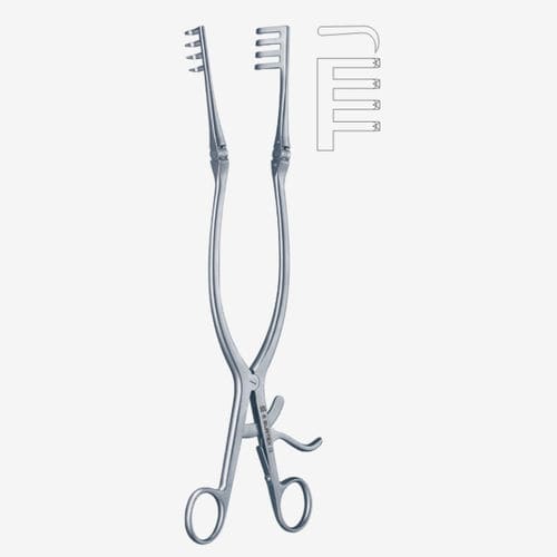 Retractor para ortopedia - Surtex Instruments - quirúrgico / de acero inoxidable
