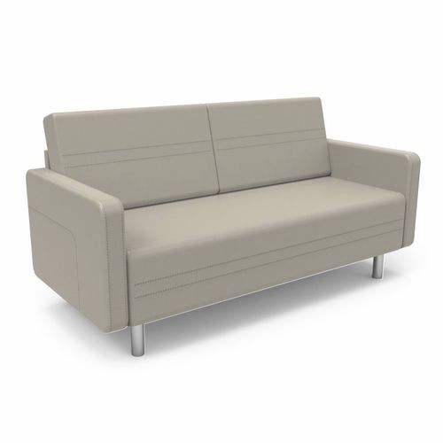 Sofá cama para habitación de pacientes - VLT-675 - Vallitech Móveis Hospitalares - para consulta médica / para sala de espera / para 2 personas