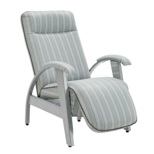 Sillón de descanso reclinable - VLT-547 - Vallitech Móveis Hospitalares - manual / con respaldo regulable / con reposapiernas