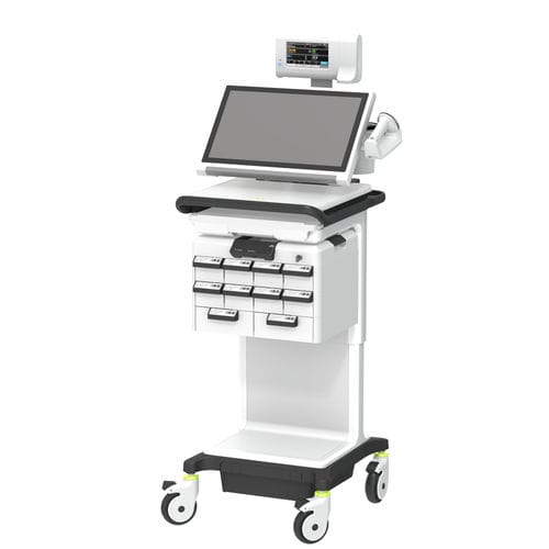Carro médico - ALPHATRON MEDICAL GmbH - para cuidados / con cajón / para humanos