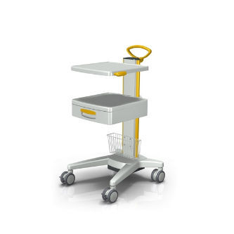 Carro médico - vexio - ALPHATRON MEDICAL GmbH - para dispositivos médicos / con cajón / con canasta