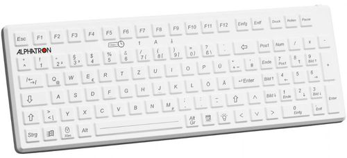 Teclado médico con teclas digitales - K500 - ALPHATRON MEDICAL GmbH - de silicona / hermético