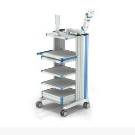 Carro médico - ALPHATRON MEDICAL GmbH - para dispositivos médicos / para transporte / 2 cajones
