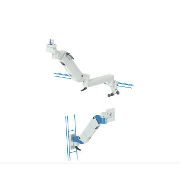 Brazo de soporte articulado - flexion-port - ALPHATRON MEDICAL GmbH - reclinable / de altura regulable / para monitor