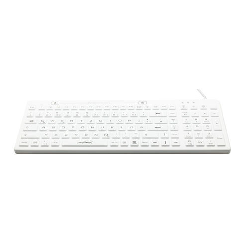 Teclado médico con teclas digitales - HYSLIK108BLT - MEGABYTE Systemhaus GmbH - de silicona