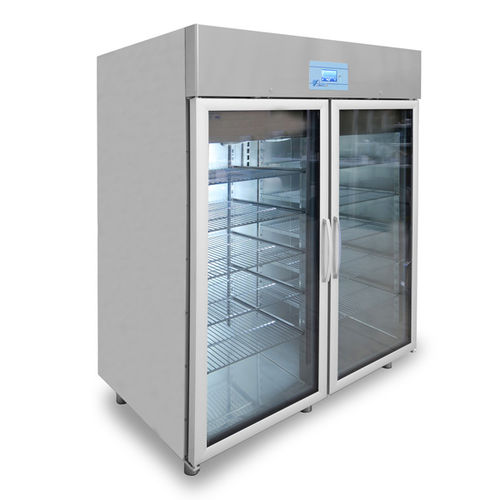 Refrigerador de laboratorio - PS1200 - A.C.F. Italia srl - de tipo armario / con 2 puertas / con puerta de cristal