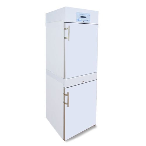 Refrigerador de laboratorio - CB400 - A.C.F. Italia srl - de tipo armario / con 2 puertas / con puerta de cristal