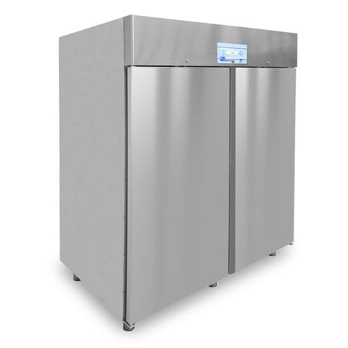 Refrigerador de laboratorio - MLKN 1400 - A.C.F. Italia srl - de tipo armario / con 2 puertas / de acero inoxidable