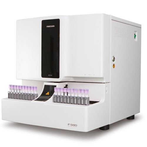 Analizador de hematología automático - F 580 - Maccura Biotechnology Co., Ltd. - de mesa / con diferenciación de 5 partes