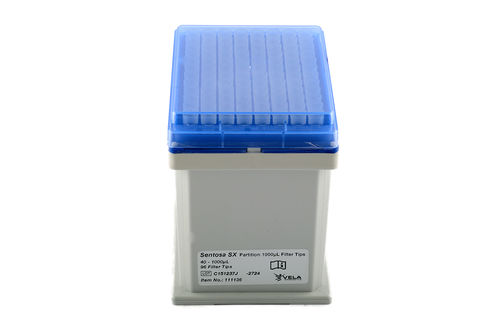 Punta de pipeta con filtro - 400025 - Vela Diagnostics