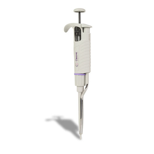 Micropipeta mecánica - OmniPETTE  - Cleaver Scientific - de canal simple / de volumen regulable / con eyector