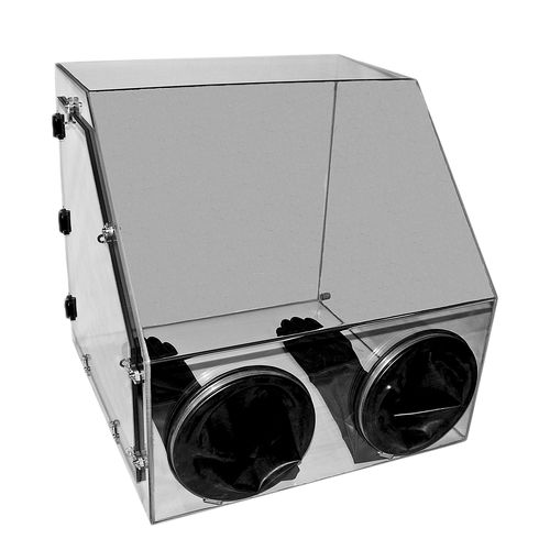 Caja de guantes de laboratorio - CSL-GB series - Cleaver Scientific - de contención / de mesa