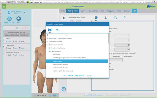 Software de simulación de pacientes - i-Human Patients® Authoring System - I-Human Patients, Inc. - de formación / de diagnóstico / médico