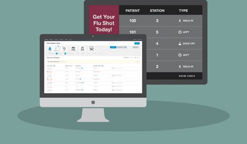 Software médico - Patient Queuing - Vecna Technologies - de planificación / de gestión