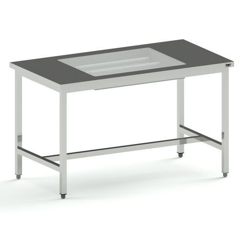 Mesa de inspección de ropa - PLUSHINE series  - TBT Medical - de trabajo / rectangular / cuadrada