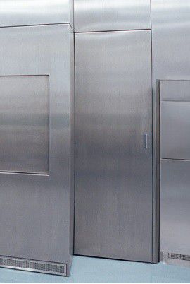 Puerta para servicio de esterilización - TBT Medical - abatible